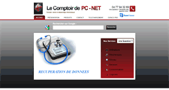 Desktop Screenshot of pc-net.fr