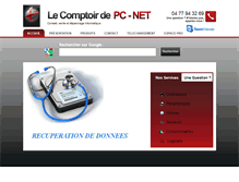 Tablet Screenshot of pc-net.fr